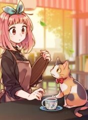 INVITED TO THE CAT CAFÉ toptoon manhwa for free